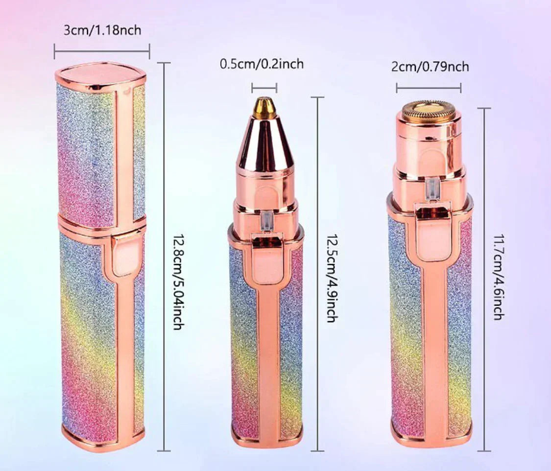 2 In 1 Eyebrow Trimmer &amp; Hair Shaver