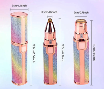 2 In 1 Eyebrow Trimmer &amp; Hair Shaver