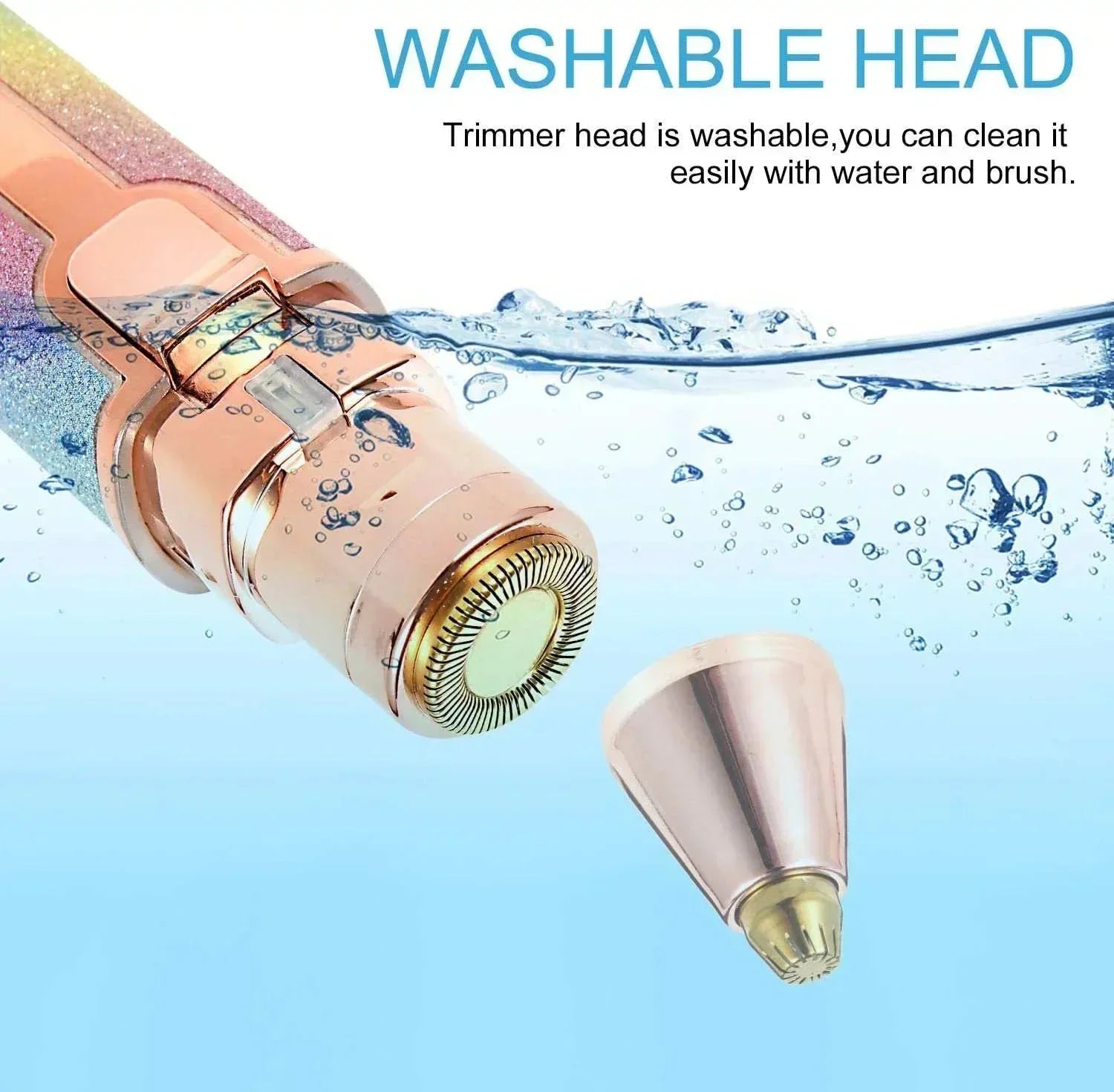 2 In 1 Eyebrow Trimmer &amp; Hair Shaver