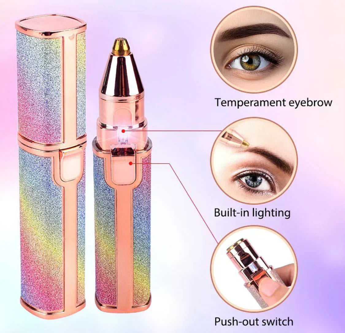2 In 1 Eyebrow Trimmer &amp; Hair Shaver