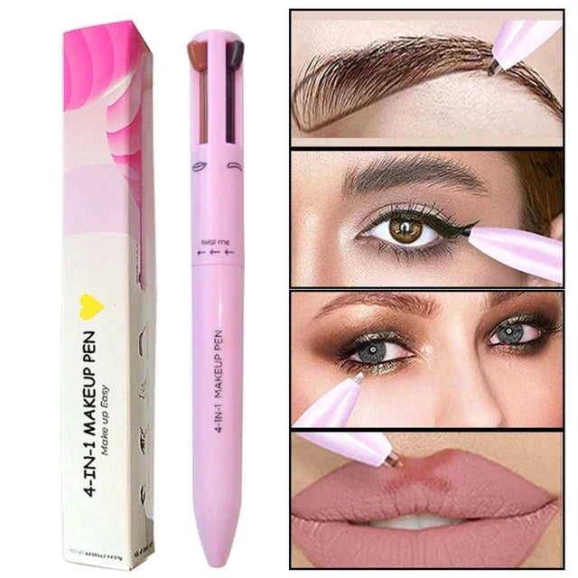 4 in 1 Makeup Pen - Waterproof &amp; Long Lasting